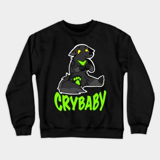 Crybaby - lettering Crewneck Sweatshirt